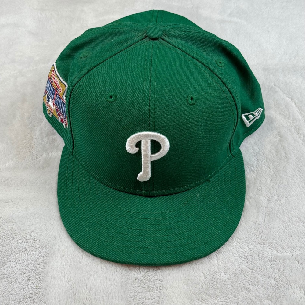 Philadelphia Phillies New Era 1996 All Star Game Patch Fitted Hat‎ Mens 7 7/8